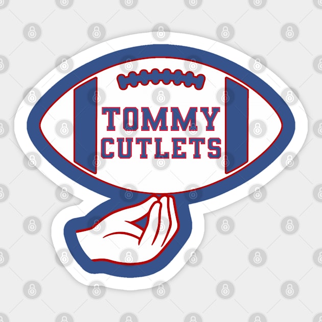 Tommy Cutlets Sticker by Nolinomeg